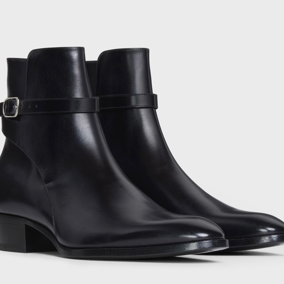 100% CALFSKIN, 100% KIDSKIN LINING
HAND-PAINTED LEATHER OUTSOLE
MADE IN ITALY - Picture 2 of 7